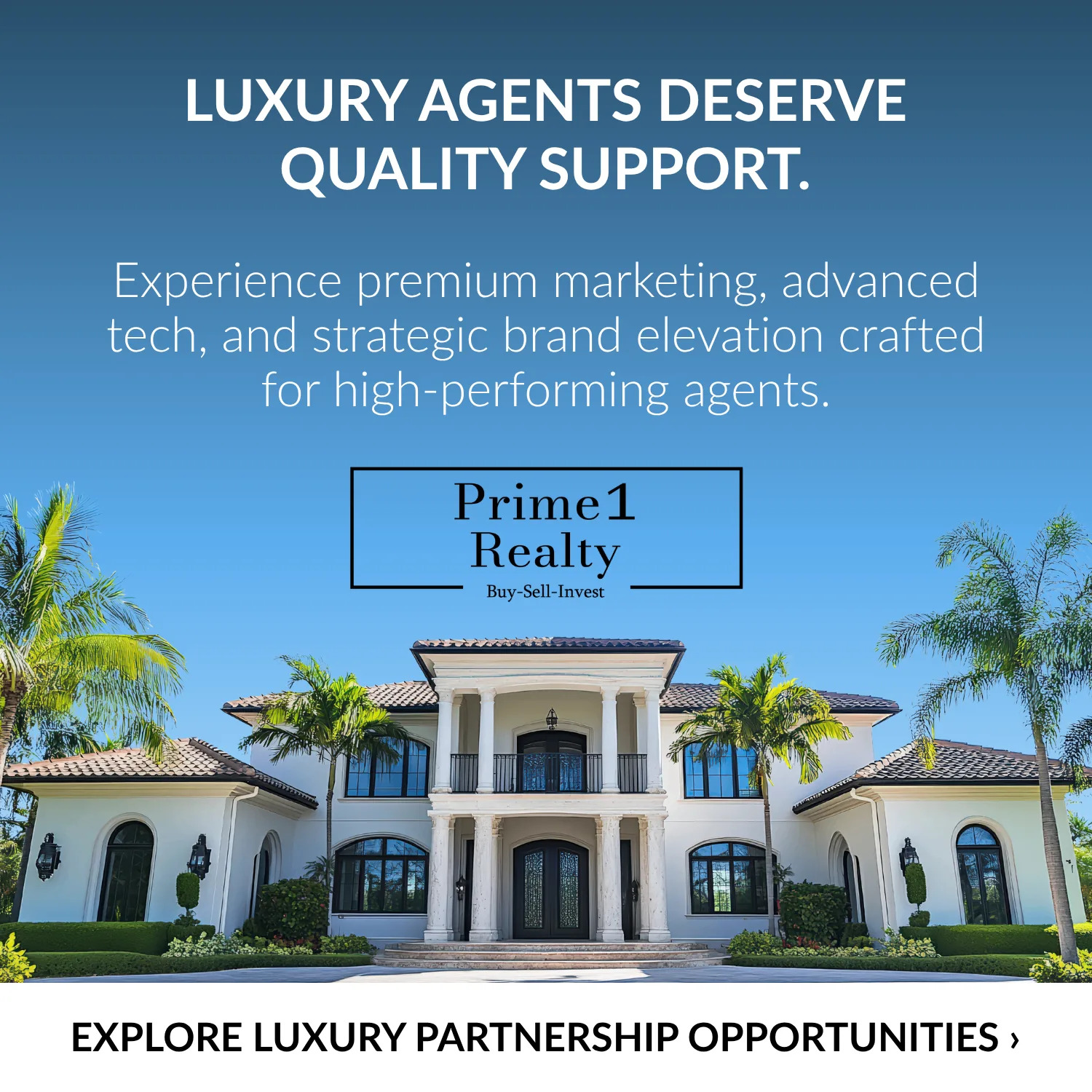 Luxury Agents Deserve Quality Support